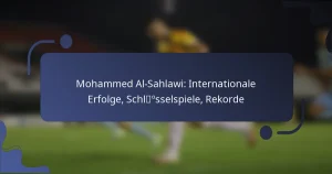 Mohammed Al-Sahlawi: Internationale Erfolge, Schlüsselspiele, Rekorde